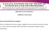 Company Law KNEC Diploma notes